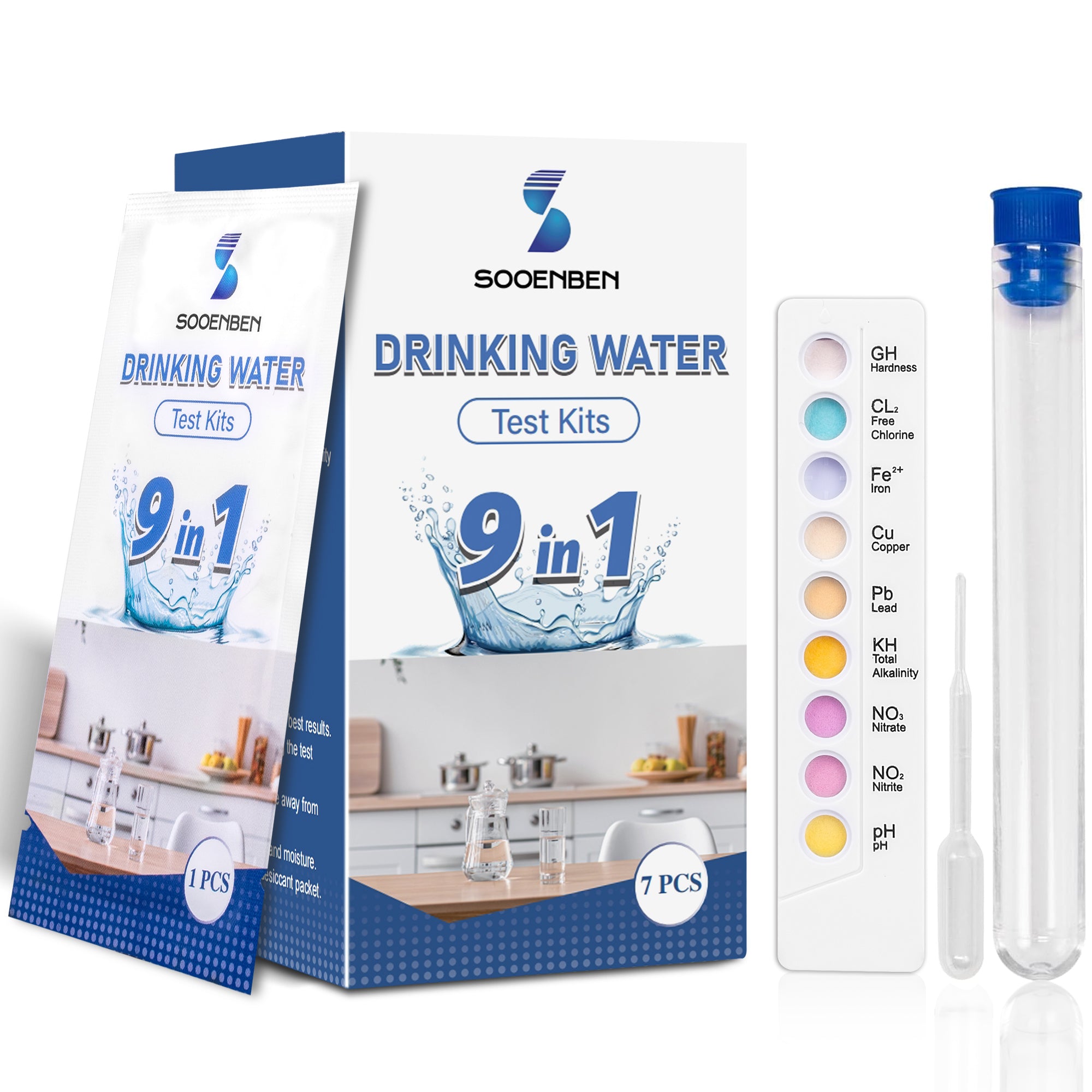 9-in-1 Drinking Water Testing Kit