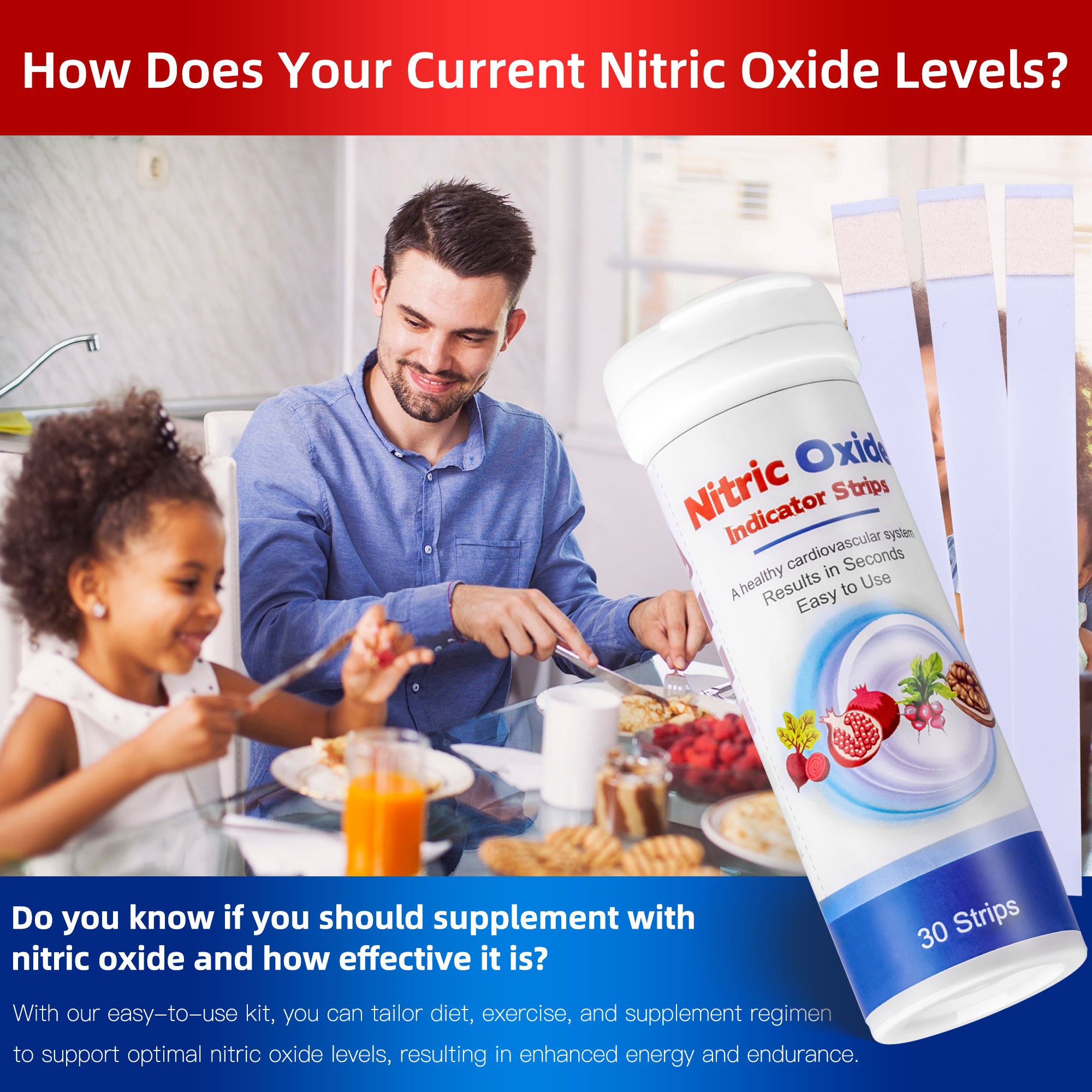 Nitric Oxide Test Strips