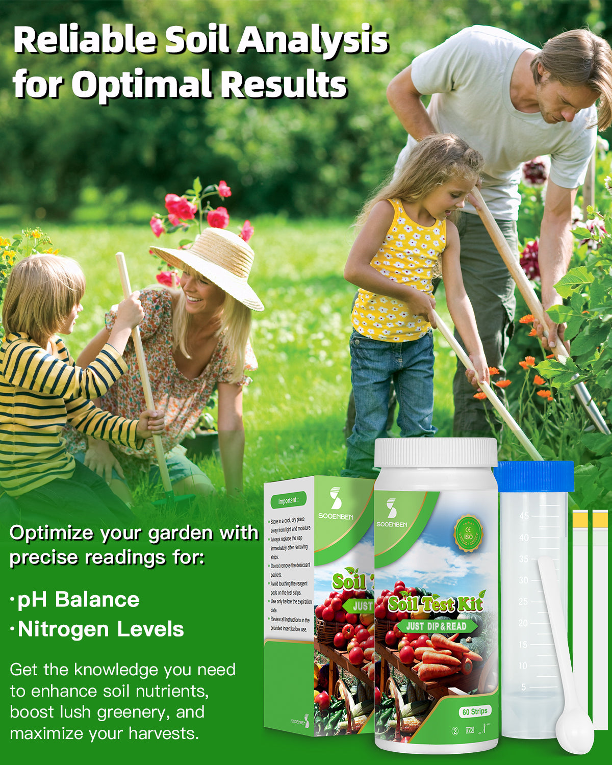 2-in-1 Soil Test Kit