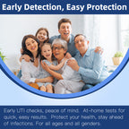 4-in-1 UTI Test Strips 50ct, Blue
