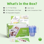 4-in-1 UTI Test Strips 60ct, Green