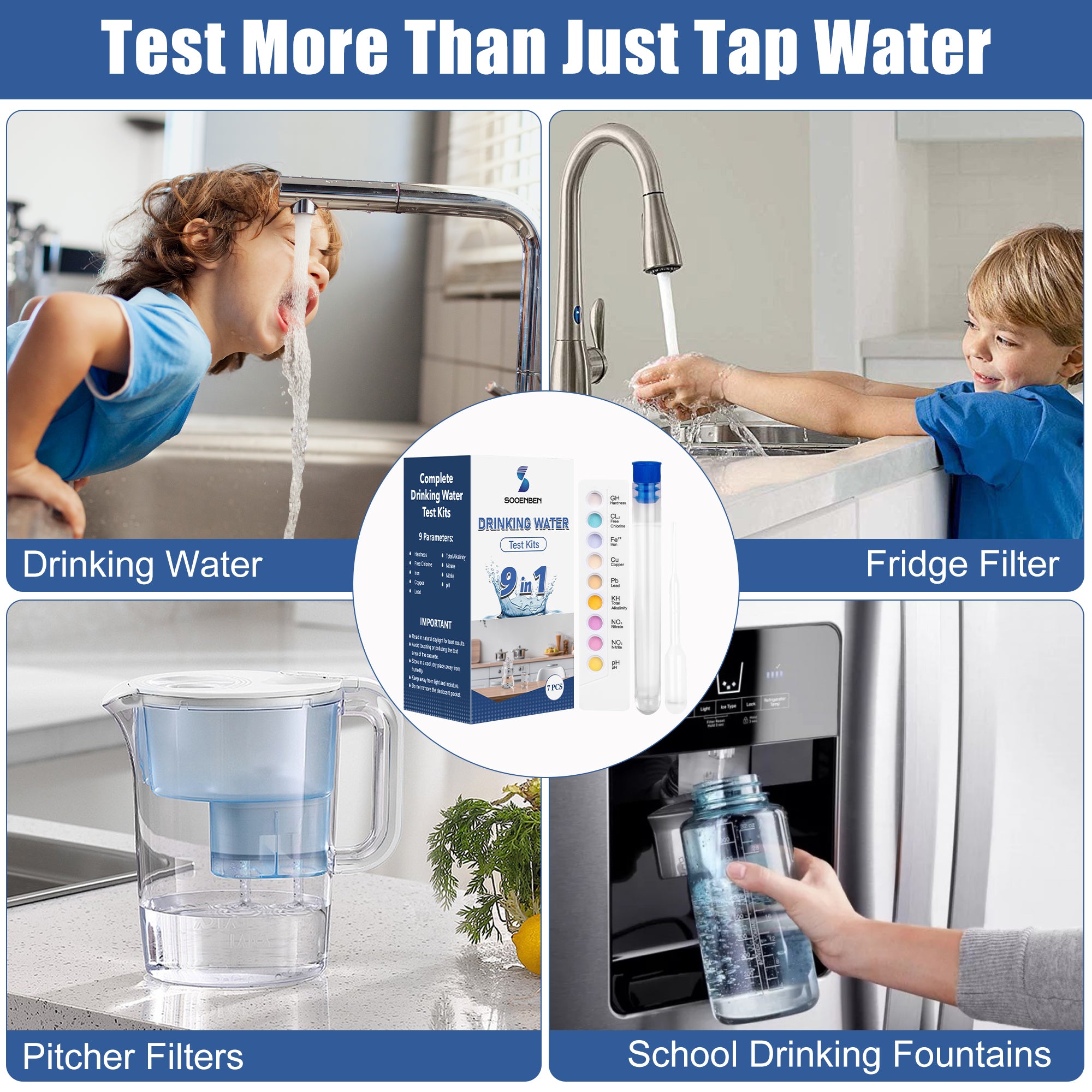 9-in-1 Drinking Water Testing Kit
