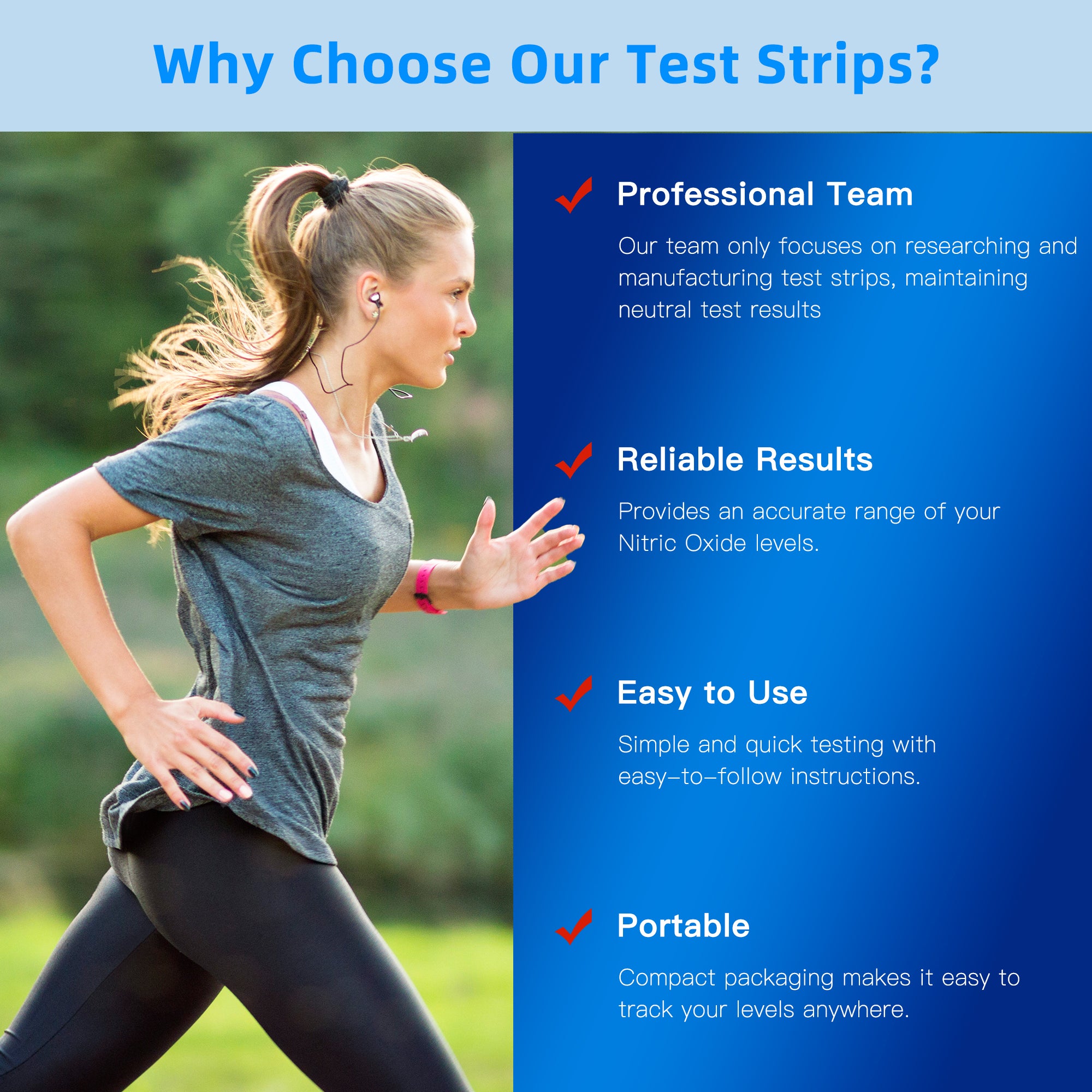 Nitric Oxide Test Strips